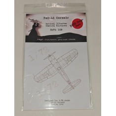1/72 F4U-1D Corsair Masks for Tamiya kits