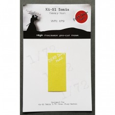 1/72 Mitsubishi Ki-51 Sonia Canopy Masking for Clear Prop kits