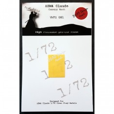 1/72 Mitsubishi A5M4 Claude Canopy Masking for Clear Prop kits