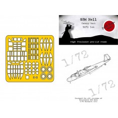 1/72 Mitsubishi G3M Nell Masking for Hasegawa kits