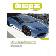 1/24 Lamborghini Huracan LP 610-4 Avio Decal for Aoshima #58466