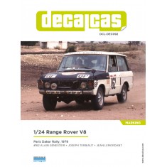 1/24 Range Rover V8 sponsored by BP - 1979 Marking Decal for Italeri kit
