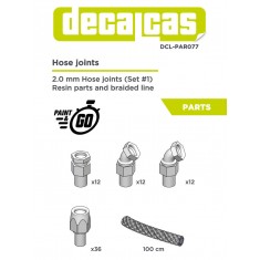 1/12, 1/20, 1/24 2.0mm Hose Joints Set 1