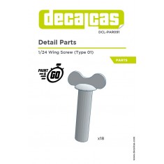 1/24 Wing Screw Type 1 (18pcs)