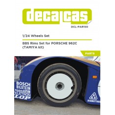 1/24 Porsche 962C BBS Rims and Air Vent for Tamiya kit