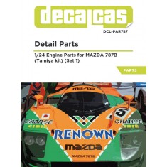 1/24 Mazda 787B Engine Detail Set for Tamiya #24112/24326/24352