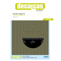 1/24, 1/20, 1/12 Kevlar Type 1 - Medium Size (water slide decals)