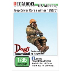 1/35 US Marines Jeep Driver in Korea, Winter 1950-1951 for Bronco/Dragon/Tamiya