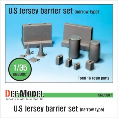 1/35 US Jersey Barrier Set (Narrow Type)