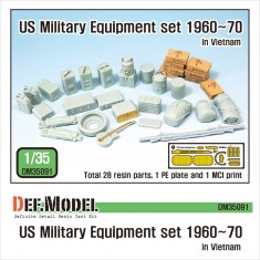1/35 Vietnam War US Military Equipment set 1960-70