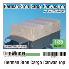 1/35 German 3ton Cargo Truck Canvas Top for Italeri/Tamiya kits