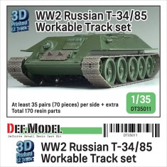 1/35 WWII Russian T-34/85 Track set