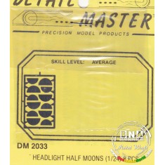 1/24 Half Moon Headlight Lids