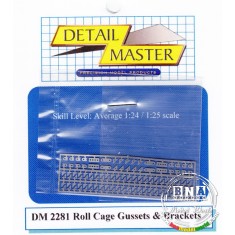 1/24 Roll Cage Gussets & Brackets