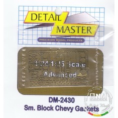 1/24 Brass Gaskets - Small Block Chevy