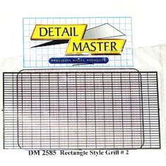 1/24 Front Grill Rectangle Style