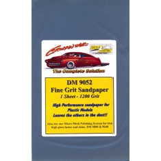 Fine 1200 Grit Sandpaper (1 Sheet)