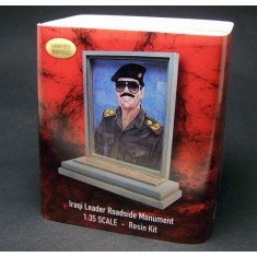 1/35 Iraqi Leader Monument  (2 resin castings plus printed images)