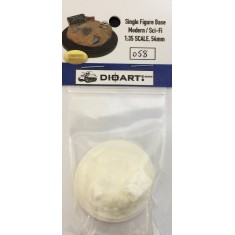 1/35 (54mm) Modern/Sci-Fi Single Figure Base - Limited Edition (1 Resin part)