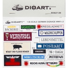 1/35 WWII German Signage v.2