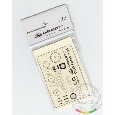 1/35 All Periods - Assorted Clock Faces (Clear Film)