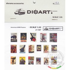 1/35 WWII American WWII Era Posters
