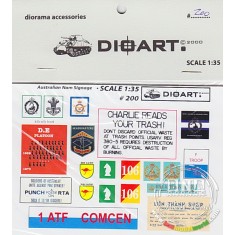 1/35 Modern Australian Nam Signage