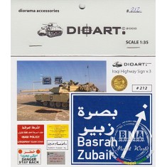 1/35 Modern Iraqi Highway Signage v.3, Basrah/Zubair