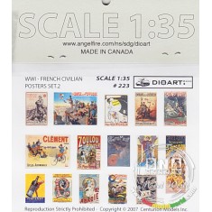 1/35 WWI- French Civilian Posters v.2