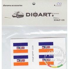 1/35 Modern South Africa, Flags (old style)(8 Double-sided)