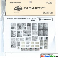 1/35 WWII Japanese Newspapers (full colour, 2 bond sheets)