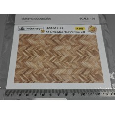 1/35 Early XXc Wooden Floor Pattern B (2 full colour bond sheets)