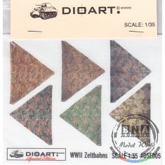 1/35 WWII Waffen SS Zeltbahn (x1 sheet of cotton)