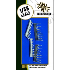 1/35 US Modern Antenna Mounts