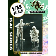 1/35 ISAF Series - Afghan Soldier & US Soldier (2 figures)