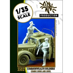 1/35 Commonwealth Soldier Combo Set (2 figures)