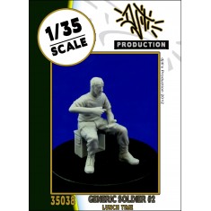 1/35 Generic Soldier #2 "Lunch Time" (1 figure)