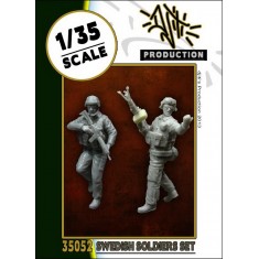 1/35 Swedish Soldiers Set with Equipment