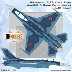 1/48 Mitsubishi F-2A Viper Zero J.A.S.D.F. Camouflage for Hasegawa kits