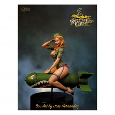 90mm Scale Rocket Girl