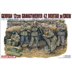 1/35 German 12cm Granatwerfer 42 Mortar w/Crew