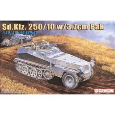 1/35 WWII German Sd.Kfz.250/10 w/3.7cm PAK