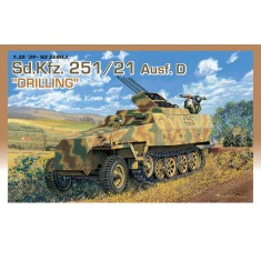 1/35 SdKfz.251/21 Ausf.D Schutzenpanzerwagen Drilling MG 151