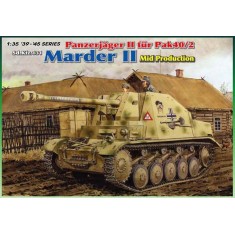 1/35 WWII Panzerjager II fur Pak40/2, SdKfz.131 Marder II (Mid Production)