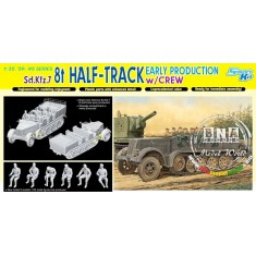 1/35 SdKfz.7 8t Halftrack Early Production w/Riders Smart Kit