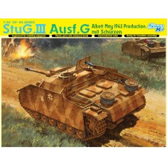 1/35 WWII German StuG.III Ausf.G May 1943 Production mit Schurzen [Smart Kit]