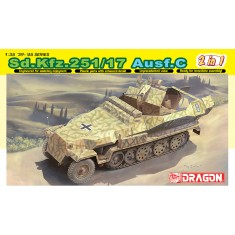 1/35 WWII SdKfz.251/17 Ausf.C / Command Version [2in1]