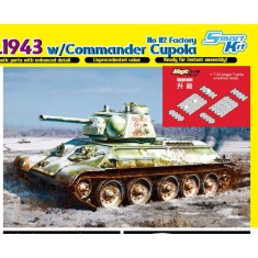 1/35 T-34/76 Mod.1943 w/Commander Cupola No. 112 Factory