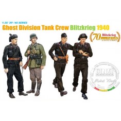 1/35 Ghost Division Tank Crew Blitzkrieg 1940 (4 Figures Set)