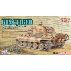 1/35 Sd.Kfz.182 Kingtiger Henschel Turret w/Zimmerit s.Pz.Abt.505